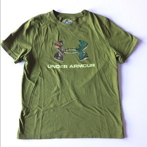 Under Armour olive green T-shirt